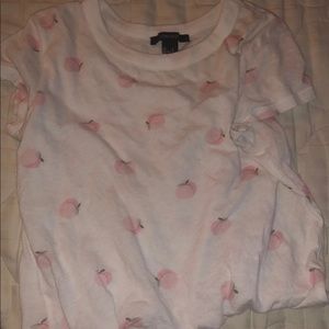 Peachy tee